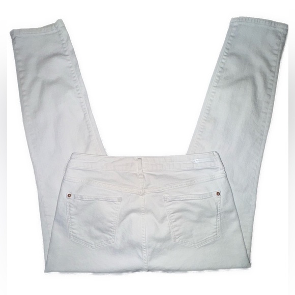 Anthropologie Pilcro and the Letterpress Highrise white denim jean size … - Picture 4 of 9